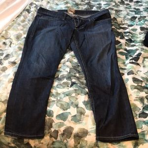 William Rast Kristen Ultra Skinny Capri Denim